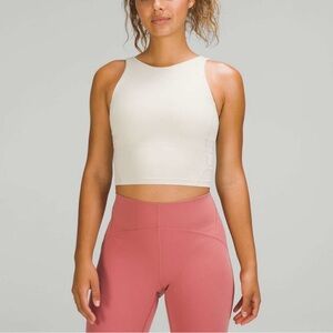 lululemon High Neck Align Tank Light Ivory